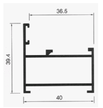 SERIE 40X20 - 40X40 (RPT)