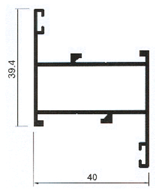 SERIE 40X20 - 40X40 (RPT)