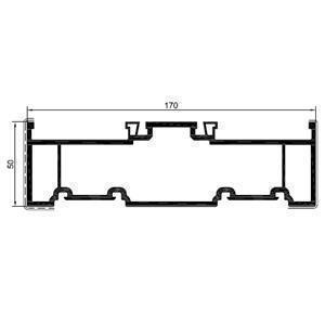 CORREDERA ELEVABLE (S02HST) (PVC)