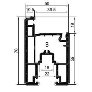 CORREDERA VENTANA (S03SF) (PVC)