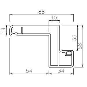 CONTRAVENTANA LIDER (PVC)