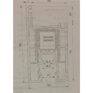 CORREDERA (HOJA GRANDE) (PVC)