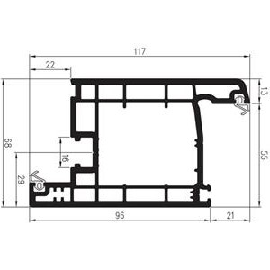 7001 AD PUERTA CALLE (PVC)