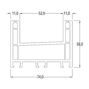 SYSTEM IN´LINE BALCONERA (PVC)