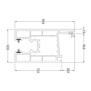 SYSTEM IN´LINE BALCONERA (PVC)