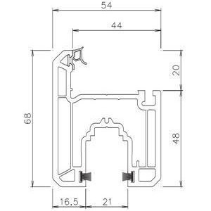 PREMILINE - MARCO 61MM + HOJA 68MM (PVC)