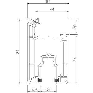 PREMILINE - MARCO 43MM + HOJA 84MM (PVC)