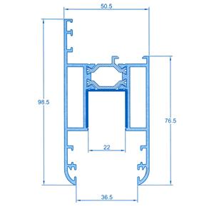 SERIE CORREDERA RPT ELEVABLE GR DE ALUFESAN