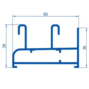 SERIE CORREDERA PERIMETRAL - 60 DE ALUFESAN