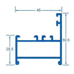 SERIE PR-7400 ABATIBLE DE ALUFESAN