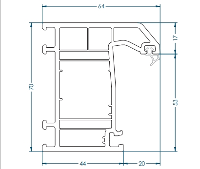 (AY) SERIE ABATIBLE PVC DORADO DE AYUSO