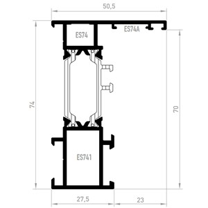 ST74RP HOJA OCULTA CE